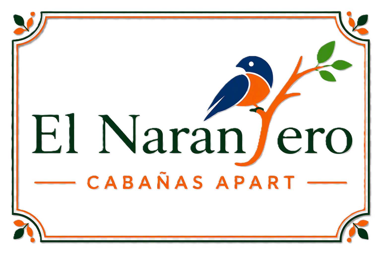 Cabañas Apart El Naranjero Logo
